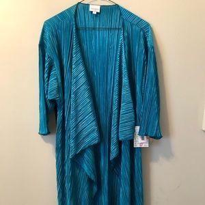 LuLaRoe Shirley, size small, aqua